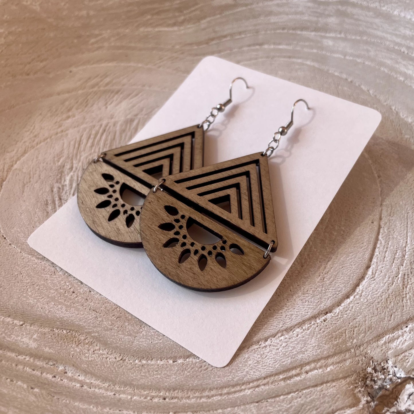 Swing & Shine | Boucles d’oreilles en bois