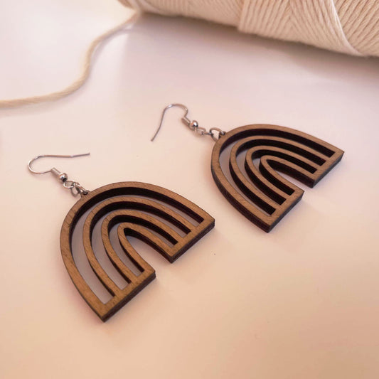 Illetas | Boucles d’oreilles en bois