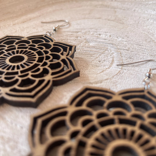 Llombards | Boucles d’oreilles en bois