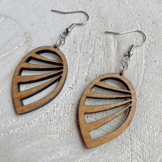 Serena | Boucles d’oreilles en bois