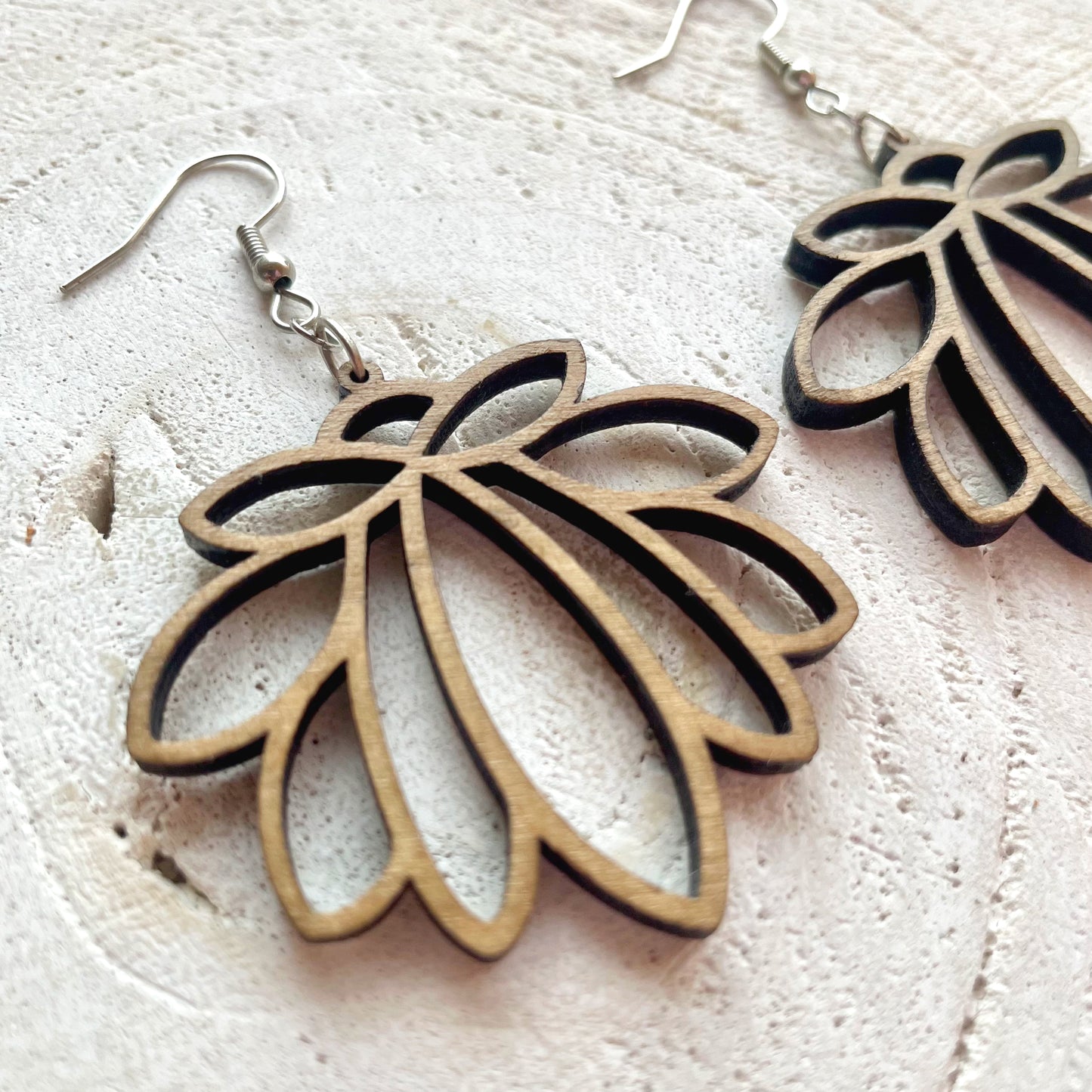 Pina | Boucles d’oreilles en bois