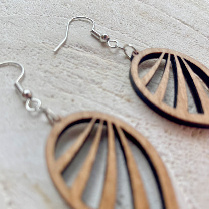 Serena | Boucles d’oreilles en bois